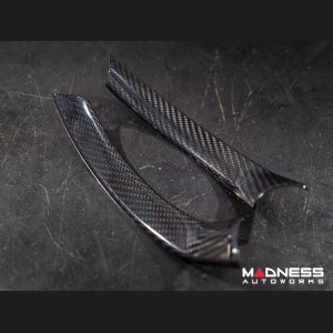 Alfa Romeo Stelvio Steering Wheel Trim - Carbon Fiber - Pre '20 models - Feroce Carbon